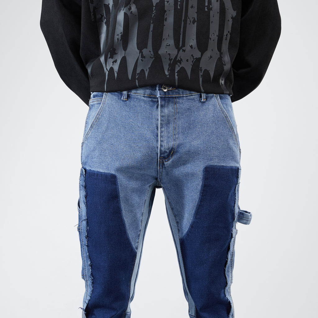 Trendy Flare Carpenter Jeans | Chic & Durable Denim for Every Occasion