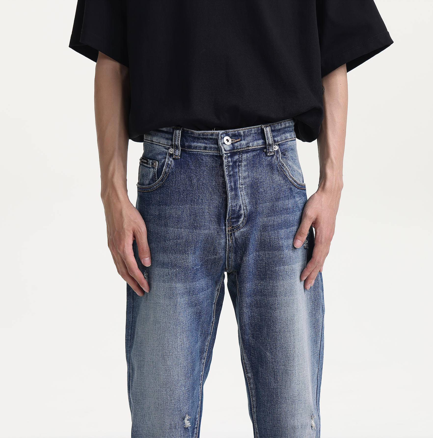 Slim Fit Casual Denim
