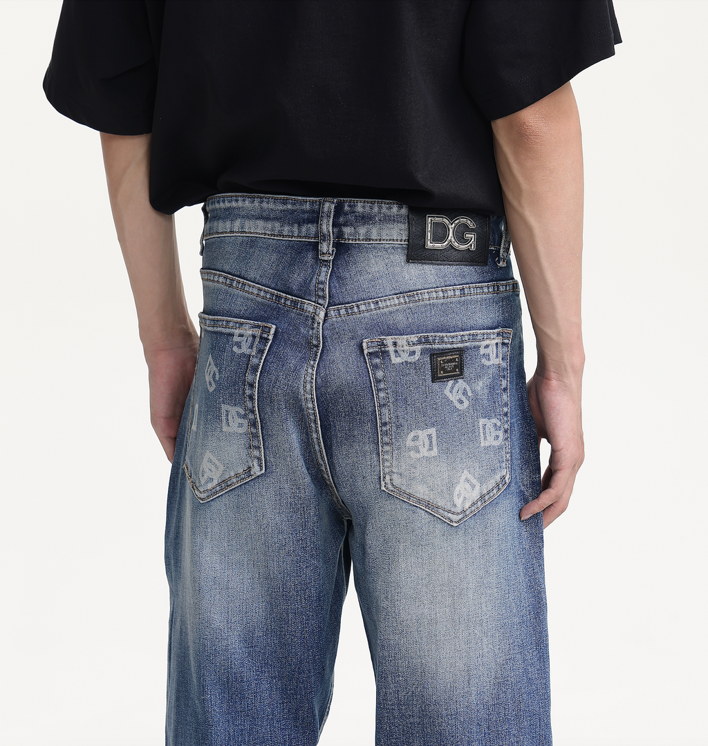 Slim Fit Casual Denim