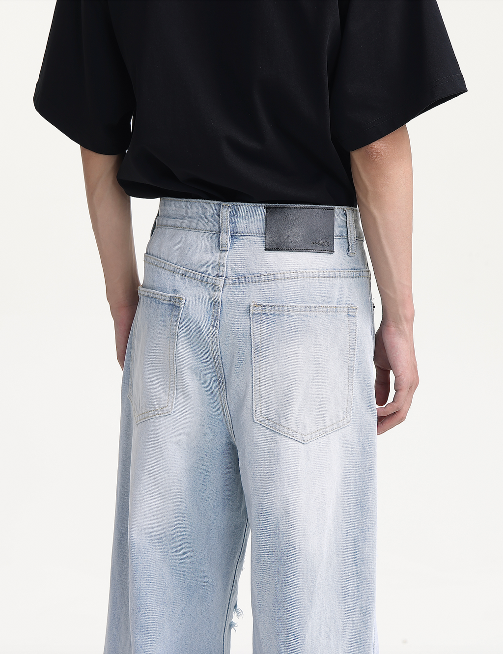 Ripped Baggy Men Jeans