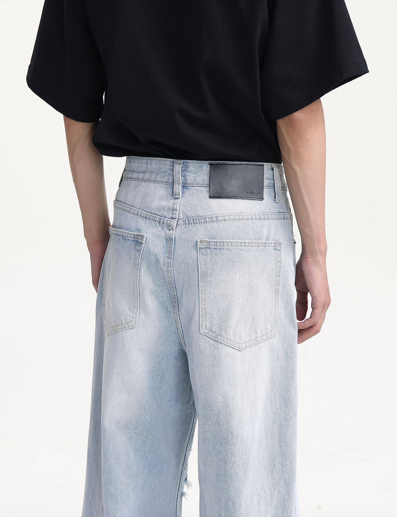 Ripped Baggy Men Jeans