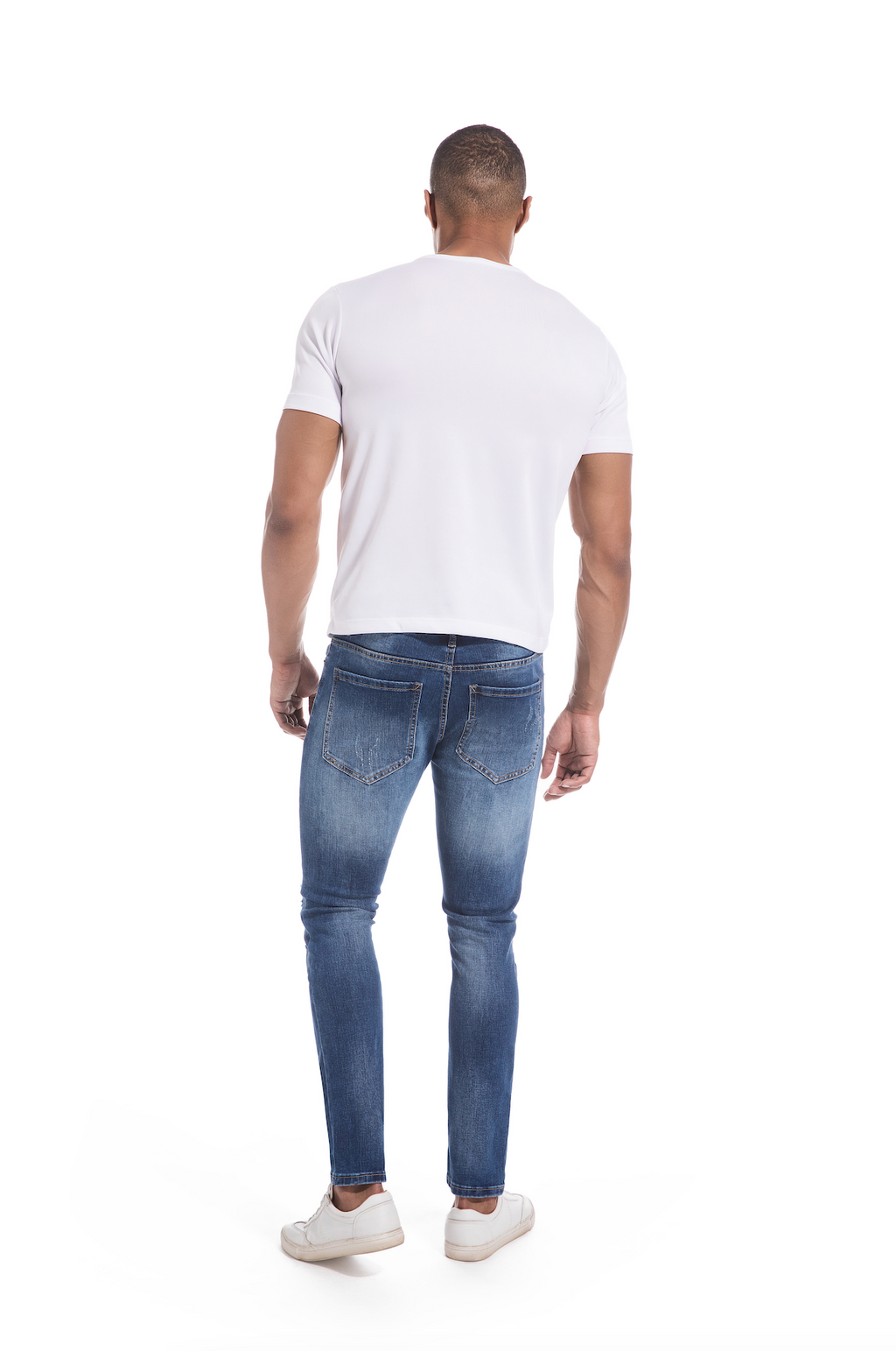 Must-Have Slim Fit Ripped Blue Jeans | Edgy & Trendy Distressed Denim