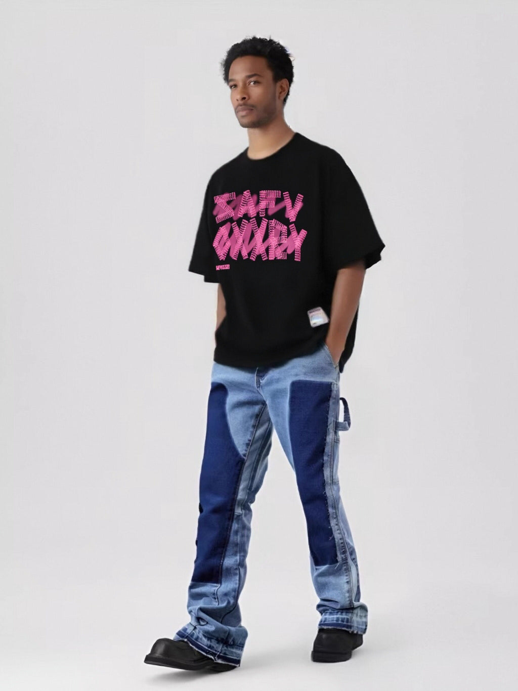 Trendy Flare Carpenter Jeans | Chic & Durable Denim for Every Occasion